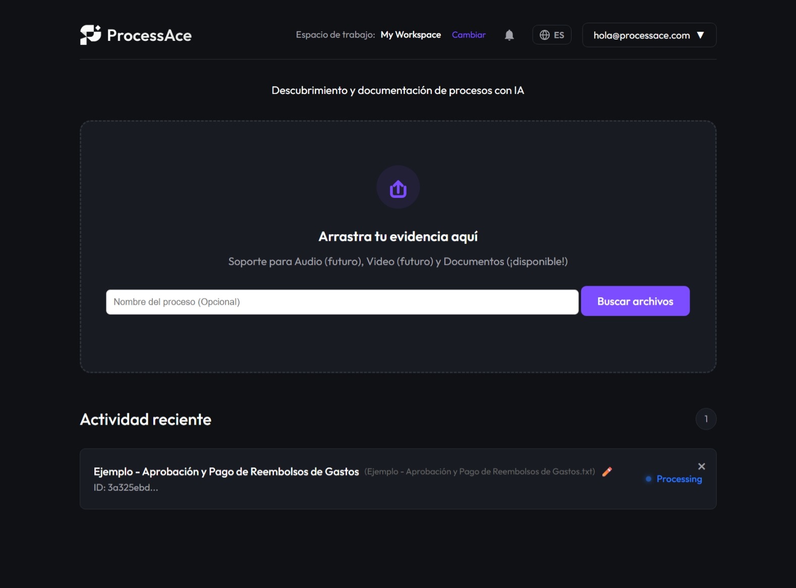 Paso 2: Procesamiento
